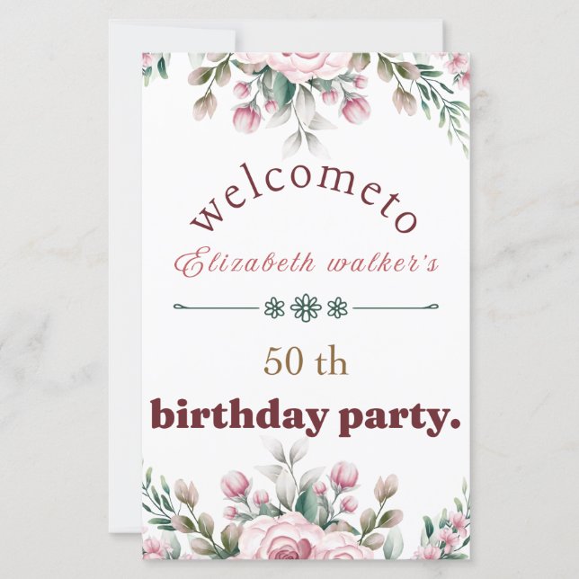 Happy birthday party (Front)