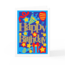 Happy Birthday Party Card
