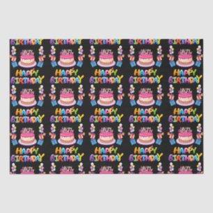 Happy Birthday Party Confetti Tissue Paper