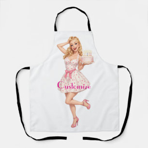 Happy Birthday Party Girl Thunder_Cove Apron