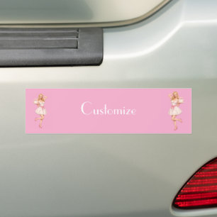 Happy Birthday Party Girl Thunder_Cove Bumper Sticker