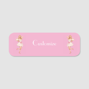 Happy Birthday Party Girl Thunder_Cove Name Tag