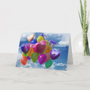 Happy  Birthday  Pastor Card