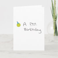 Happy Birthday - Pea
