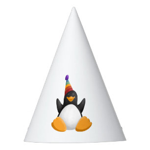 Happy Birthday Penguin Party Hat