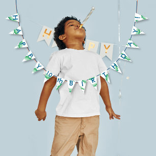 Happy Birthday Personalise for Year or Any Text Bunting