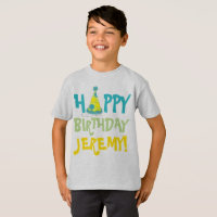 Happy Birthday Personalised Polka Dot Party Hat