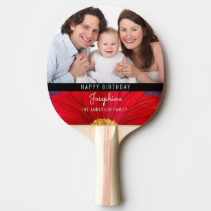 Happy Birthday Happy Birthday Ping Pong Table Tennis Paddles Zazzle Co Uk