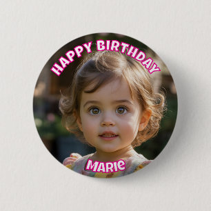 Happy Birthday Personalized Face Pins Birthday