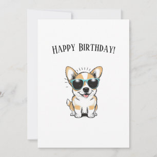 'Happy Birthday' Pet Lovers Dog Moms Dog Dads Fun Card