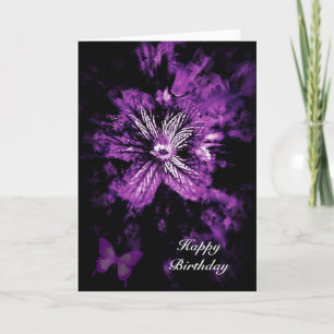 Happy Birthday Petals Card