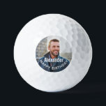 Happy Birthday Photo Golfer Personalise Golf Balls<br><div class="desc">Happy Birthday Photo Golfer Personalise Golf Balls is great for the golfer to use with their photo. Place your photo or that special person's photo and give as a gift. Personalise it with your information.</div>