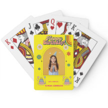 Happy Birthday Photo Pillow | Personalized Gift 