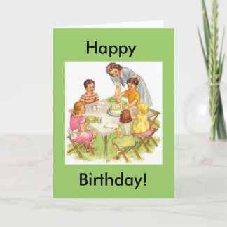 Happy Birthday Picnic, Happy, Birthday! Card
