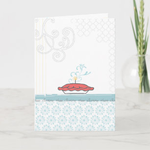 {Happy Birthday} Pie Card