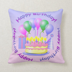 Happy Birthday Pillow