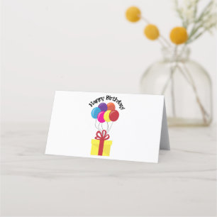 Happy Birthday! Place Card