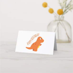 Happy Birthday Place Card