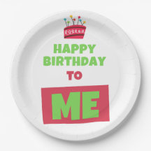 Happy Birthday Plates