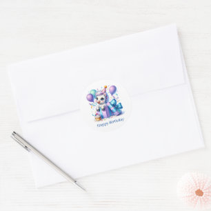 Happy Birthday Pony Stickers