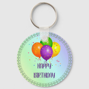 Happy Birthday, popular design,  Key Ring