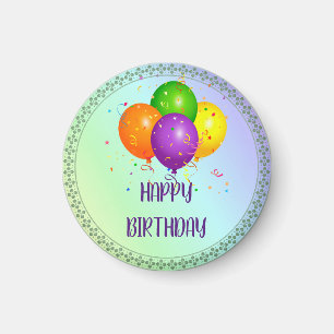 Happy Birthday, popular design  Magnet