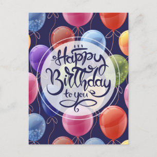 Happy Birthday Postcard