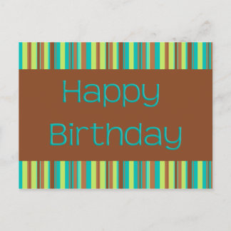 Happy Birthday Postcard