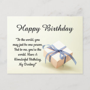  Happy Birthday Postcard