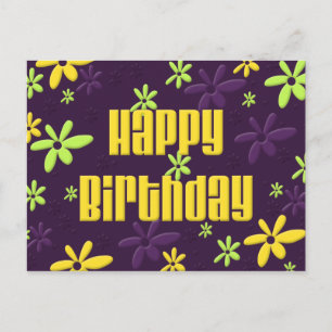 Happy Birthday Postcard