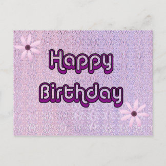 Happy Birthday Postcard