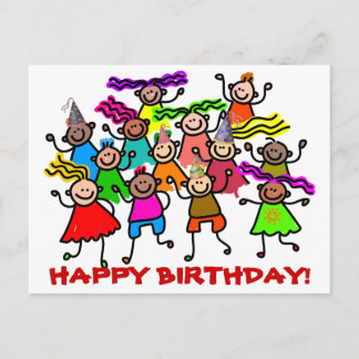 Happy Birthday Postcard