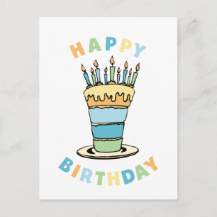 Happy Birthday Postcard