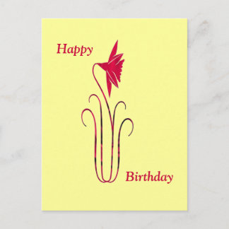 Happy Birthday Postcard