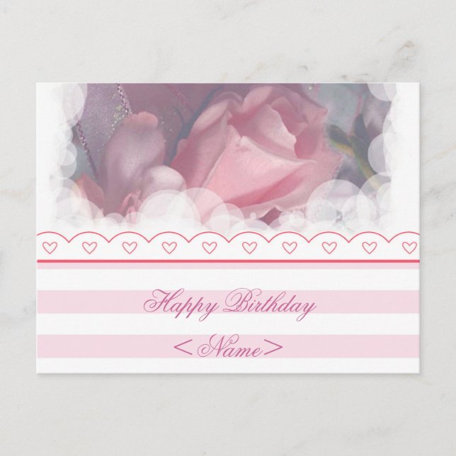 Happy Birthday Postcard (Front)