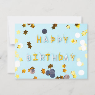 HAPPY BIRTHDAY POSTCARD