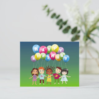 Happy Birthday Postcard