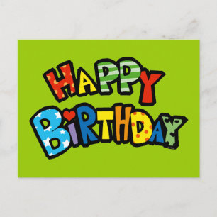 Happy Birthday Postcard