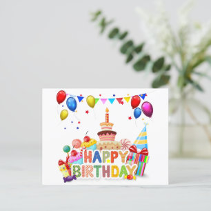 Happy Birthday Postcard