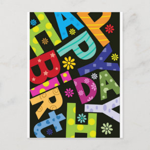 Happy Birthday Postcard
