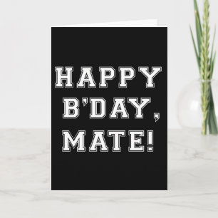 Happy Birthday postcard