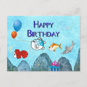 Happy Birthday Postcard