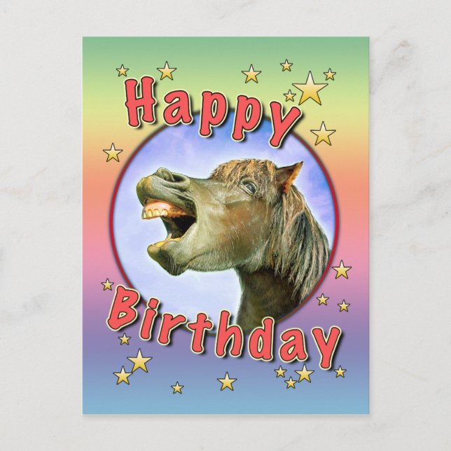 Happy Birthday Postcard (Front)