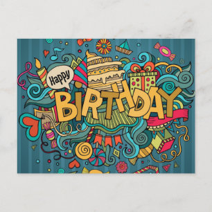 Happy Birthday Postcard