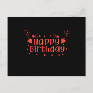 Happy Birthday. Postcard