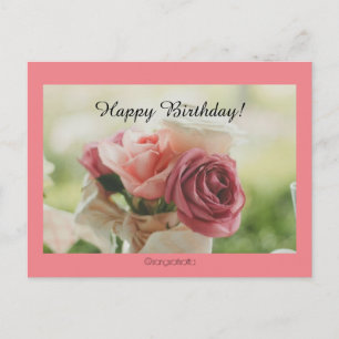 Happy Birthday! Postcard