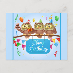 Happy Birthday Postcard