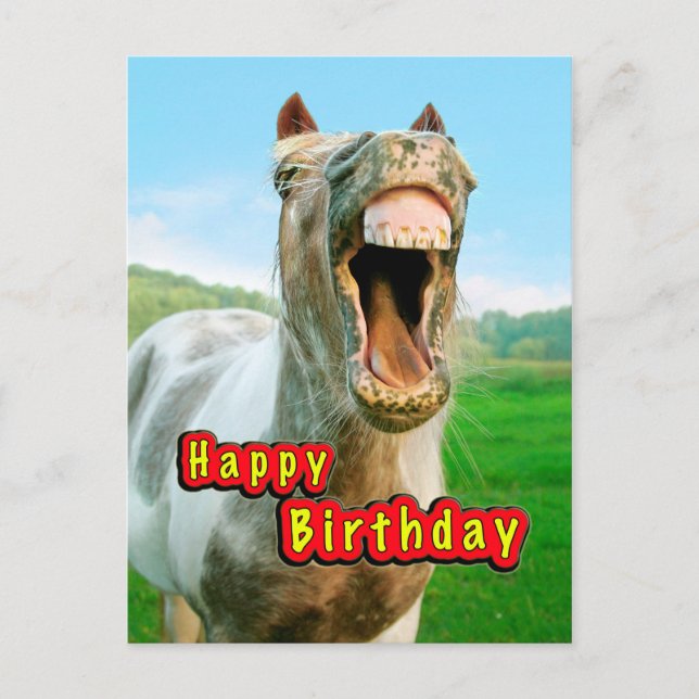 Happy Birthday Postcard (Front)