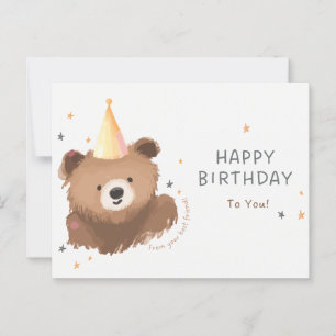 Happy birthday  postcard