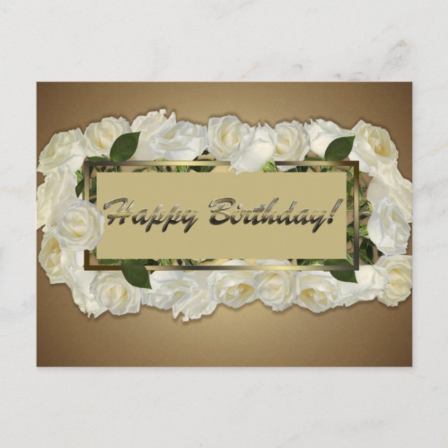 Happy Birthday! Postcard (Front)